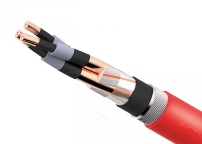 Силовые кабели MV ядра оболочки подземные 50mm2 70mm2 3 LSZH 0